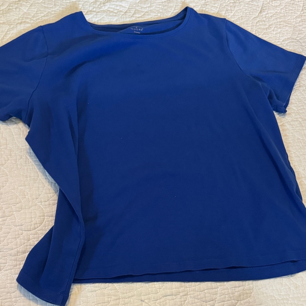 Plus Size Basic Cotton Everyday Staple Tee
